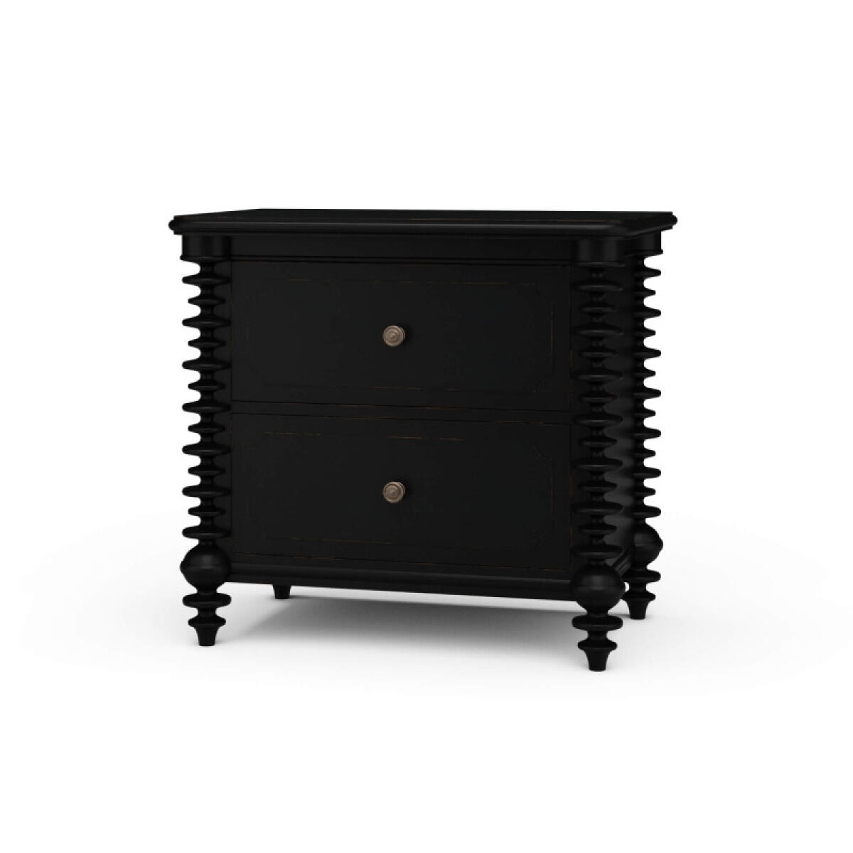 d3a52692a4575dce1c572ddff1b2d75e Milano 2 Drawer Bedside Table - Image 1