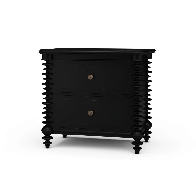 d3a52692a4575dce1c572ddff1b2d75e Milano 2 Drawer Bedside Table - Image 1