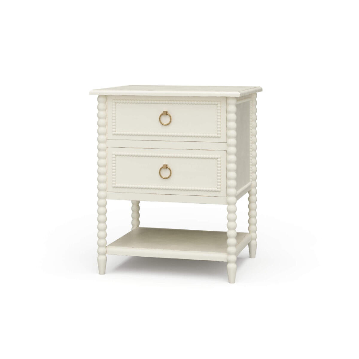 d3bd01f026321676c15018235865d4a8 Cholet 2 Drawer Bedside Table W/ Shelf - Image 1