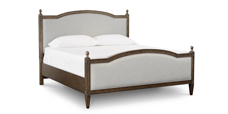 d446b28d5c3cffaebd827e2a9029f4e6 Charlotte Upholstered Bed with Footboard - Image 1