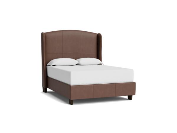 Paris Leather Upholstered Storage Bed Beds Bassett Furniture
