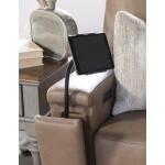 P1 Laf Glider Loveseat With Console, And One 18″ Pillow Loveseats Brown 16