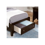 Bonanza TWIN UPHOLSTERED STORAGE BED 3/3 - GREY - Image 3