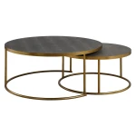 Aragon Nesting Coffee Tables, Gray S/2 - Image 4