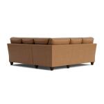 True Custom™ True Custom® Leather Track Arm L-Shaped Sectional - Image 4