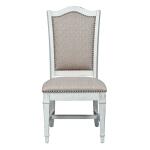 Abbey Park Upholstered Side Chair (RTA) Chairs & Benches Antique White & Weathered Brown 13
