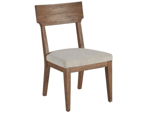 Griffith Park Sienna Wood Back Side Chair - Image 5