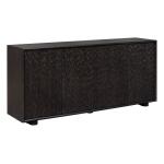 Stevenson 4 Door Cabinet Dining Storage Black 15