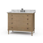 Carrington Single Vanity W/ Sink & Marble Top Accent Furniture Accent Furniture 13
