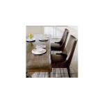 Crossbuck Live Edge Rectangle Dining Table - Image 10