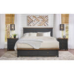 Stormy Ridge Bedroom Cal King Storage Bed – STOBL5231 Beds A-America 10