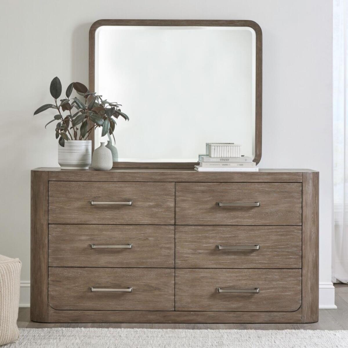 South Bend Dresser & Mirror Dressers Brown 2 South Bend Dresser & Mirror Dressers Brown 2
