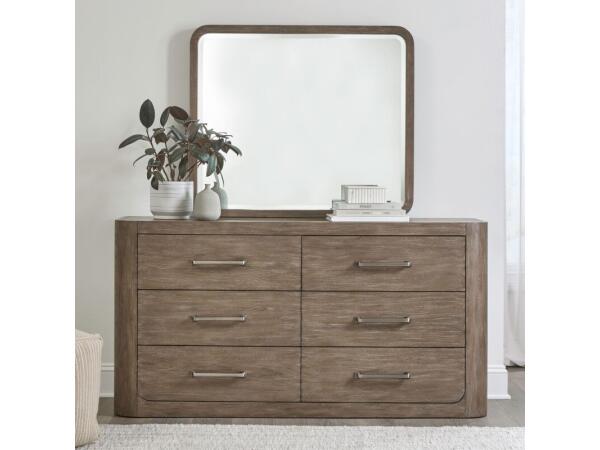 South Bend Dresser & Mirror Dressers Brown
