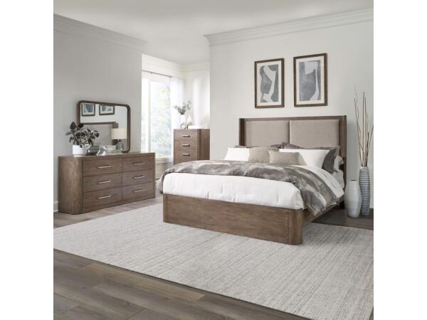 South Bend Queen Shelter Bed, Dresser & Mirror, Chest Bedroom Sets Bedroom Sets