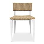 Calbas Outdoor Dining Chair, White