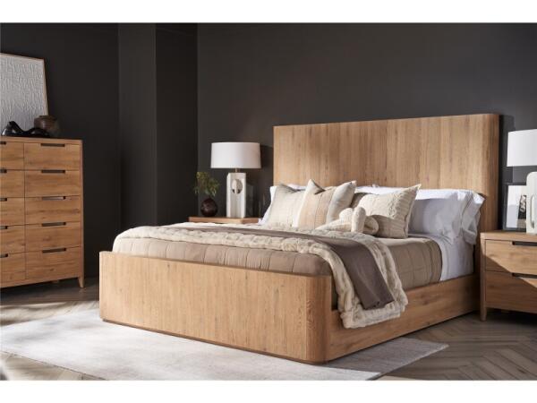 Modern Walker Panel Bed Cal King Beds Beds