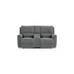 Calvin Power Reclining Loveseat with Center Console - Image 3