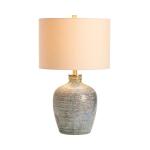 Blaze Earthenware Table Lamp Lighting Blue 9