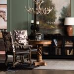 Kingsley Accent Table Chairside Tables Brown 11