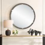 Crystalline Round Mirror Mirrors Mirrors 11
