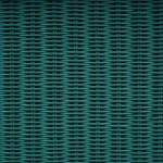 Scallop Rattan Side Table W/ Tray Chairside Tables Blue 15