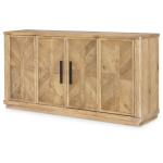 Credenza Dining Storage Aged Driftwood 9