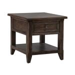 Paradise Valley Rectangular End Table End tables Brown 15