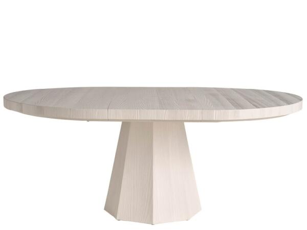 Weekender Coastal Living Home Collection Mackinaw Round Dining Table Dining Tables Cream