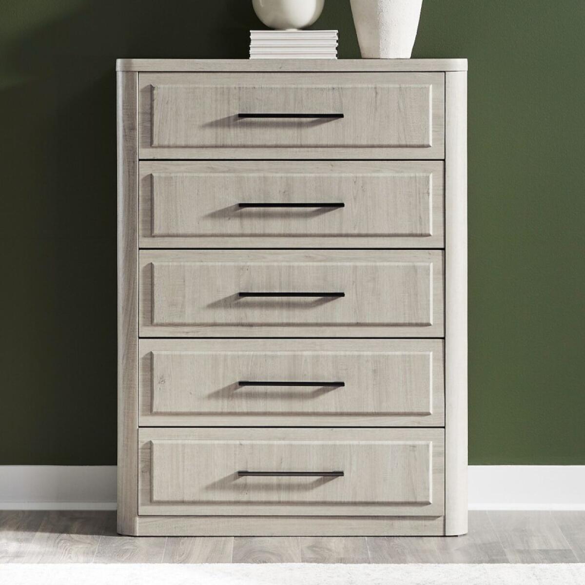 d6c4f1f04ac494bc2a4ac0a5e419638b Modern Play 5 Drawer Chest - Image 1