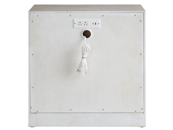 Dwell River Rock Two Drawer Nightstand - Image 4