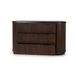 Kraton 3 Drawer Oval Dresser - Image 6