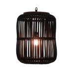Oceana Rattan Pendant Medium Lighting Black 16