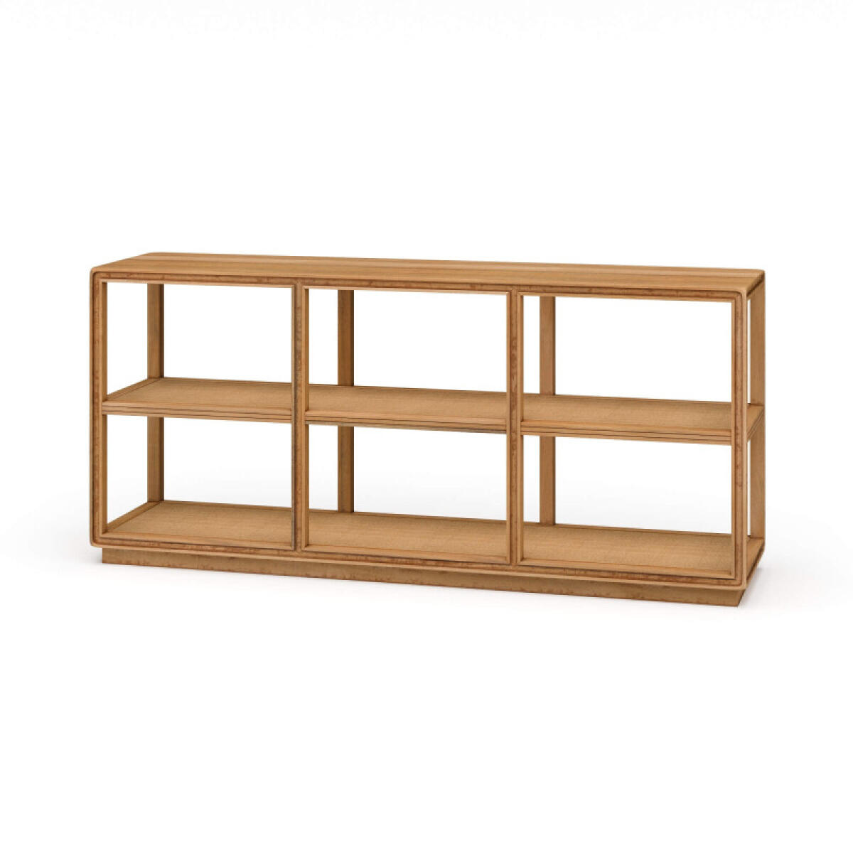 d7446432e8b8e0a018b8b379a83f5011 Cohan Console Table W/ Rattan - Image 1