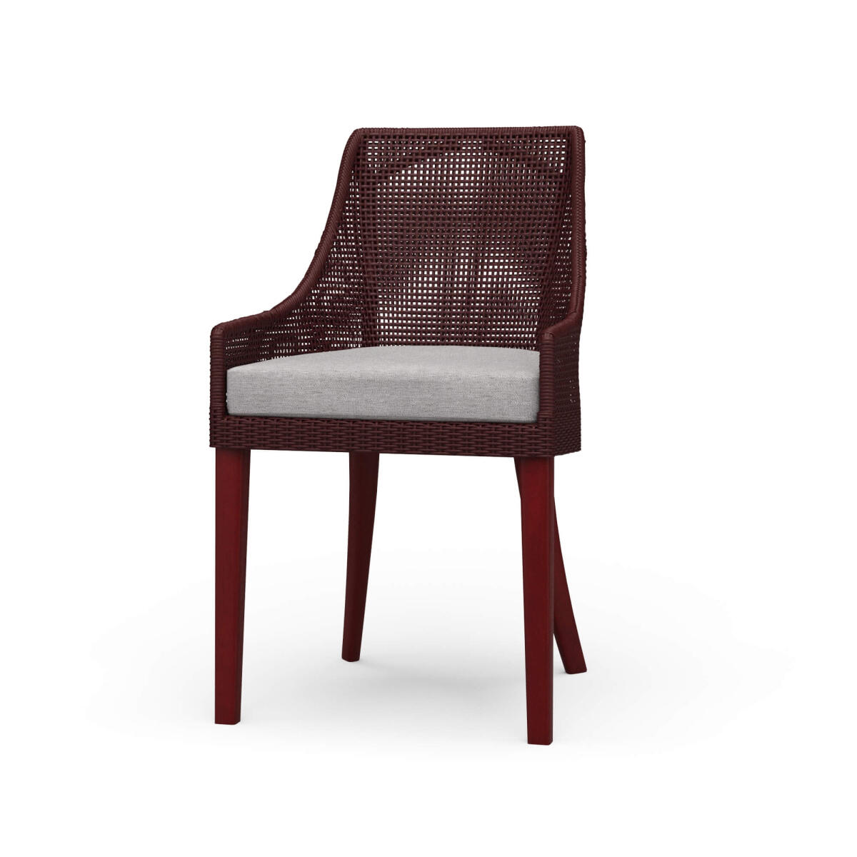 d7532a7ced717f22d5b3295e7325398d Savanah Rattan Dining Chair W/ Seat Cushion - Image 1