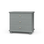 Luna 3 Drawer Bedside Table