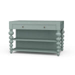 Soluna Kitchen Island W/ Butcher Block