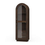 Vannes Single Door Display Cabinet