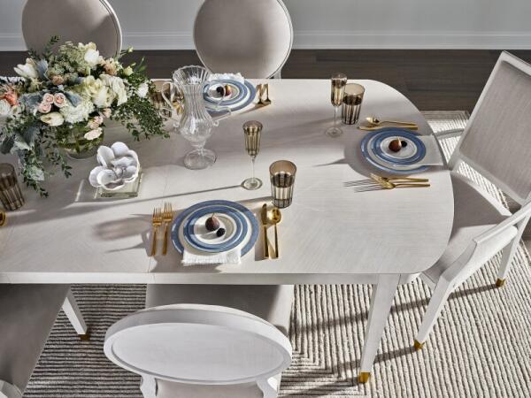 Love. Joy. Bliss.-Miranda Kerr Home Marion Dining Table Dining Tables Alabaster 10