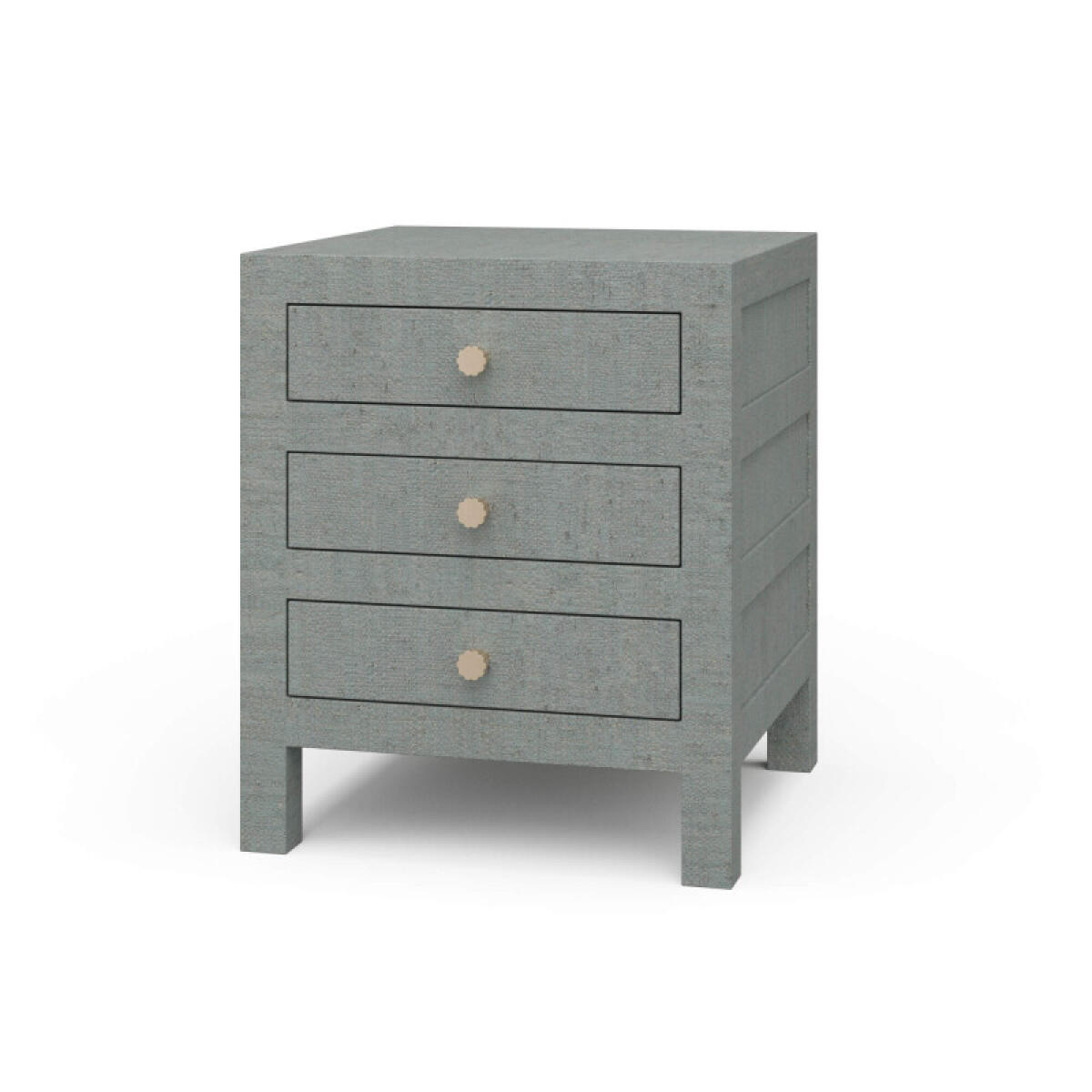 Kagu End Table W/ Raffia End tables Blue 2 Kagu End Table W/ Raffia End tables Blue 2