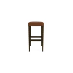 Vail Leather Saddle Bar Stool - Image 3
