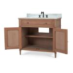 Nantes Single Vanity W/ Sink & Marble Top - Image 5
