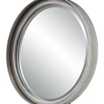 Button Mirror, Silver - Image 6