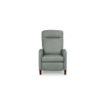 Emmett Leather Track Arm Lay Flat Manual Recliner
