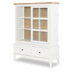 Display Cabinet Dining Storage Amber And Cotton 13