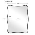 Pavia Vanity Mirror, Black - Image 7