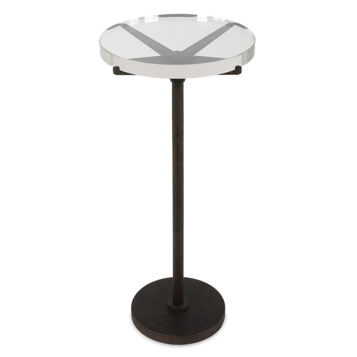 Forge Accent Table Chairside Tables Black 2 Forge Accent Table Chairside Tables Black 2