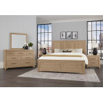 Crafted Cherry Bedroom by Ben & Erin Napier Ben’s Six Panel Bed Beds Beds 14
