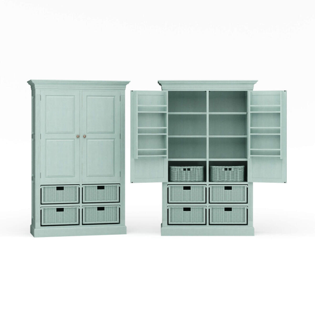 d84d482985d81497fb088baec8210233 Sonoma Storage Cabinet W/ Baskets - Image 1