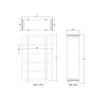 Ligna Open Bookcase - Image 7