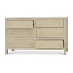 Kagu 6 Drawer Dresser W/ Raffia - Image 5